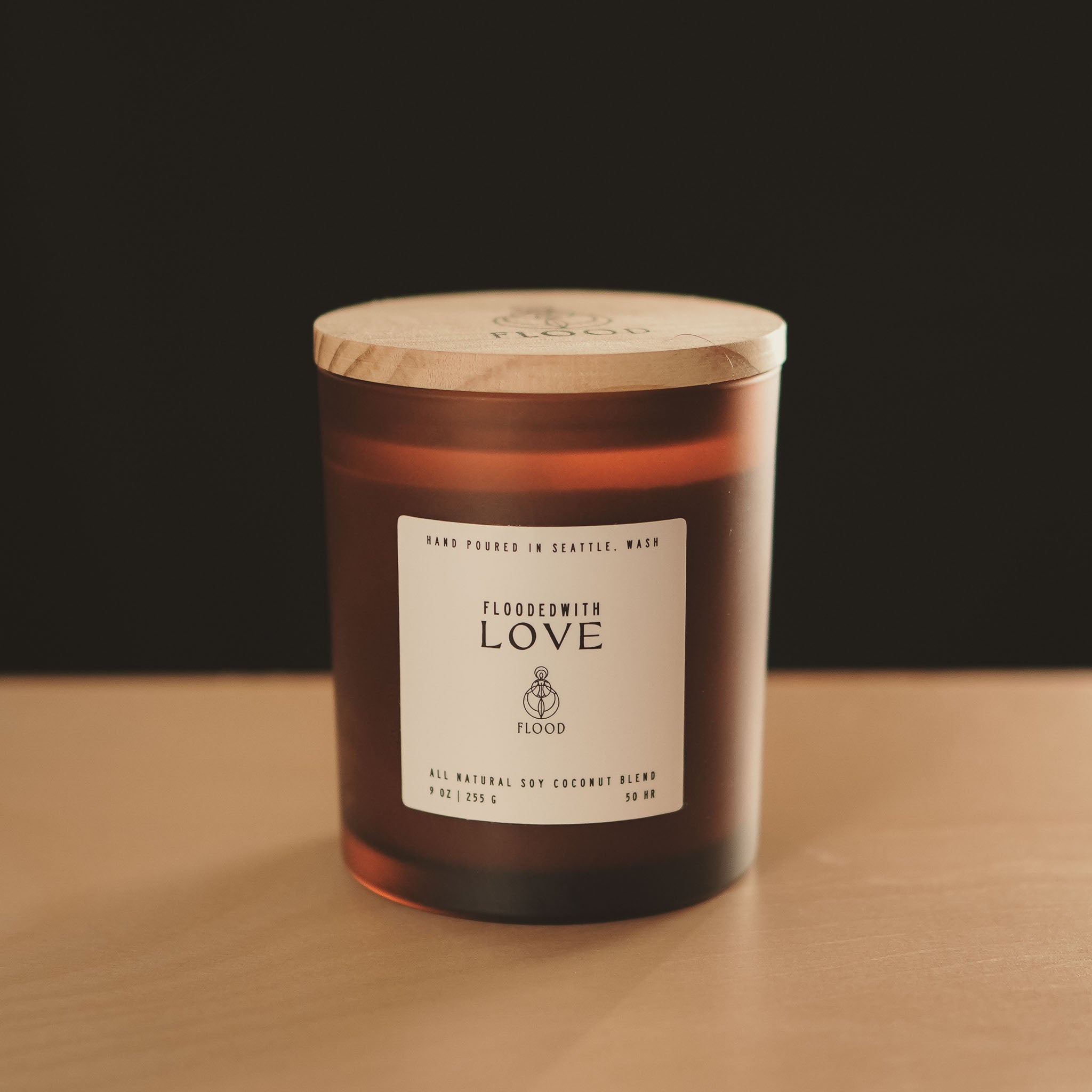 FloodedWith Love candle