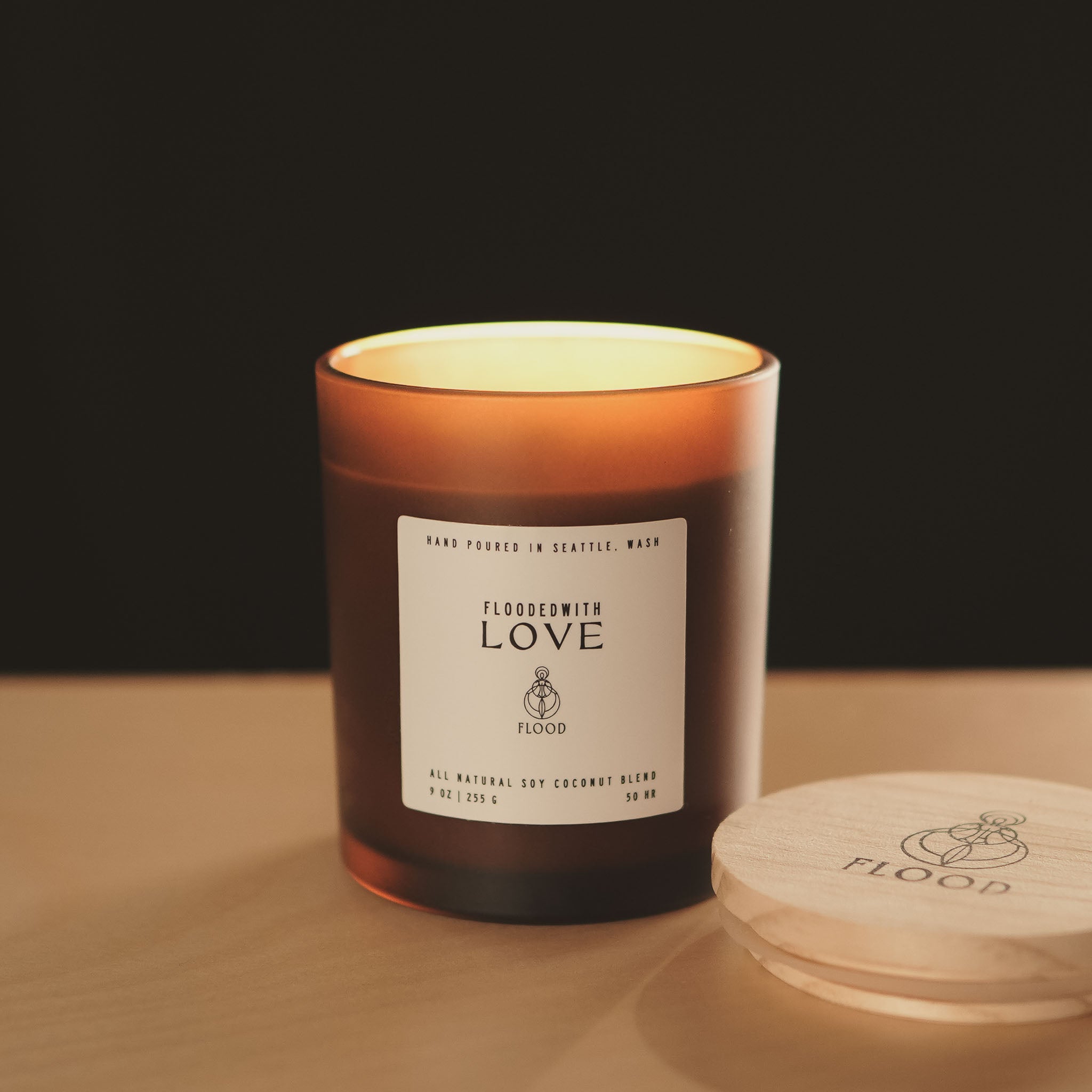 FloodedWith Love candle