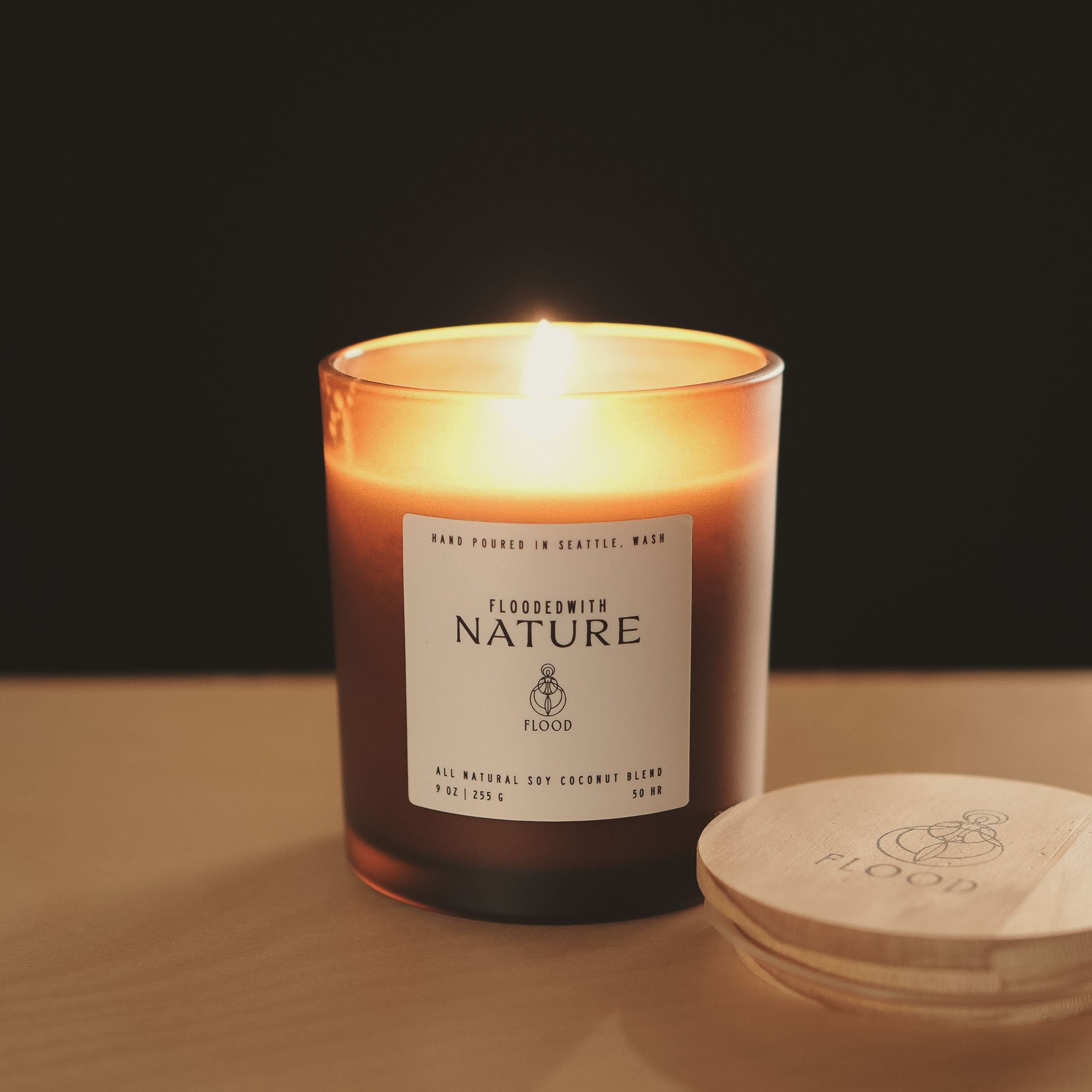 FloodedWith Nature candle