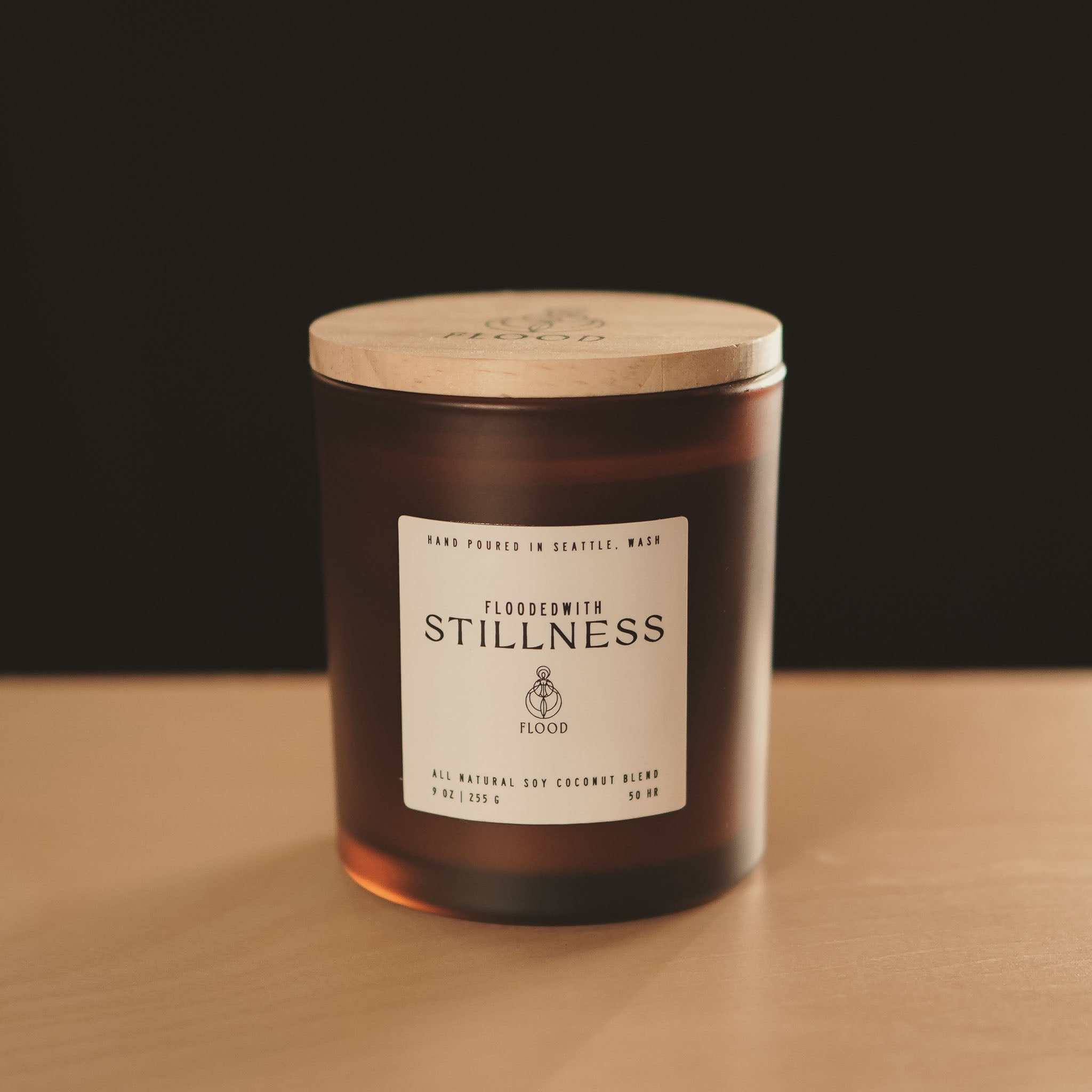 FloodedWith Stillness candle