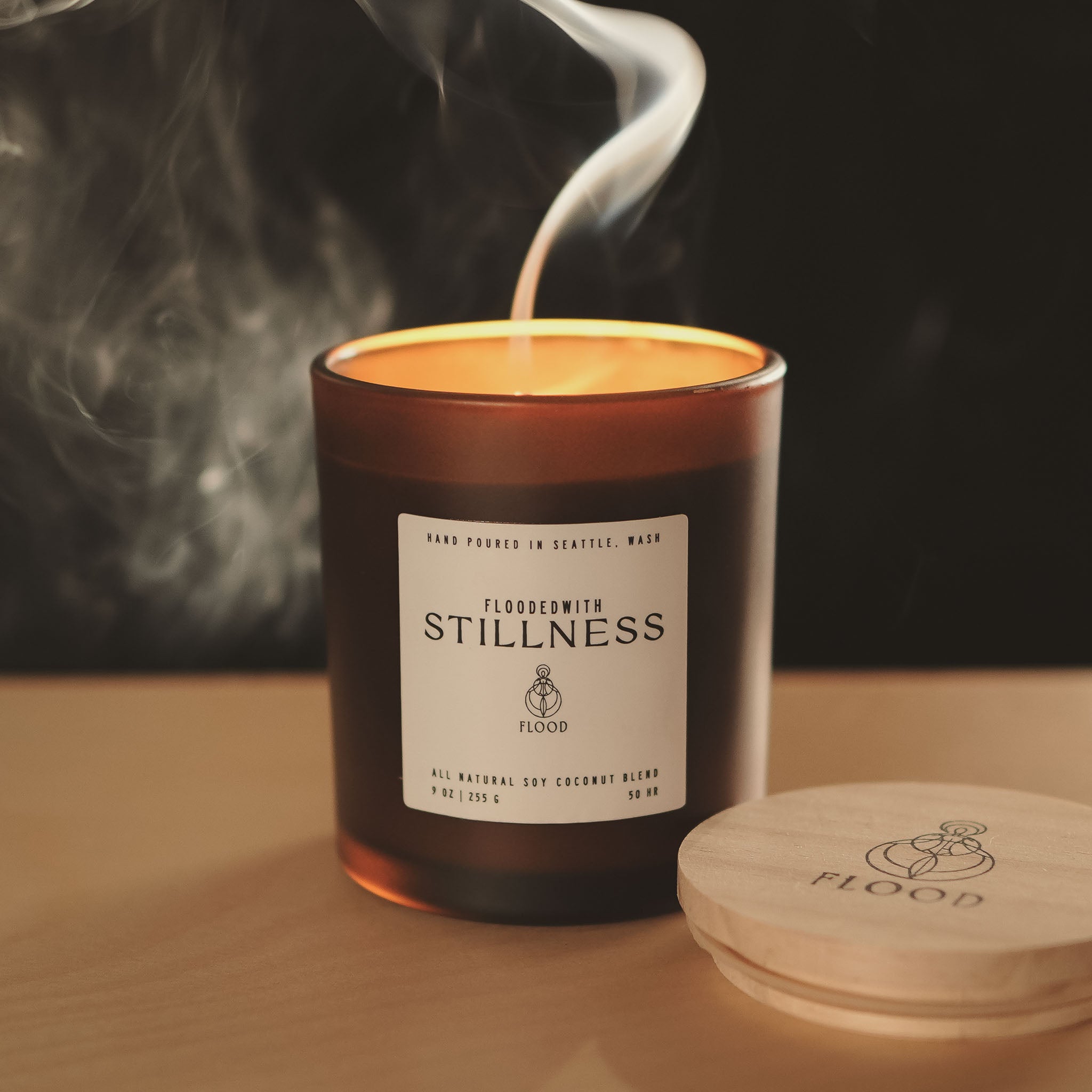 FloodedWith Stillness candle