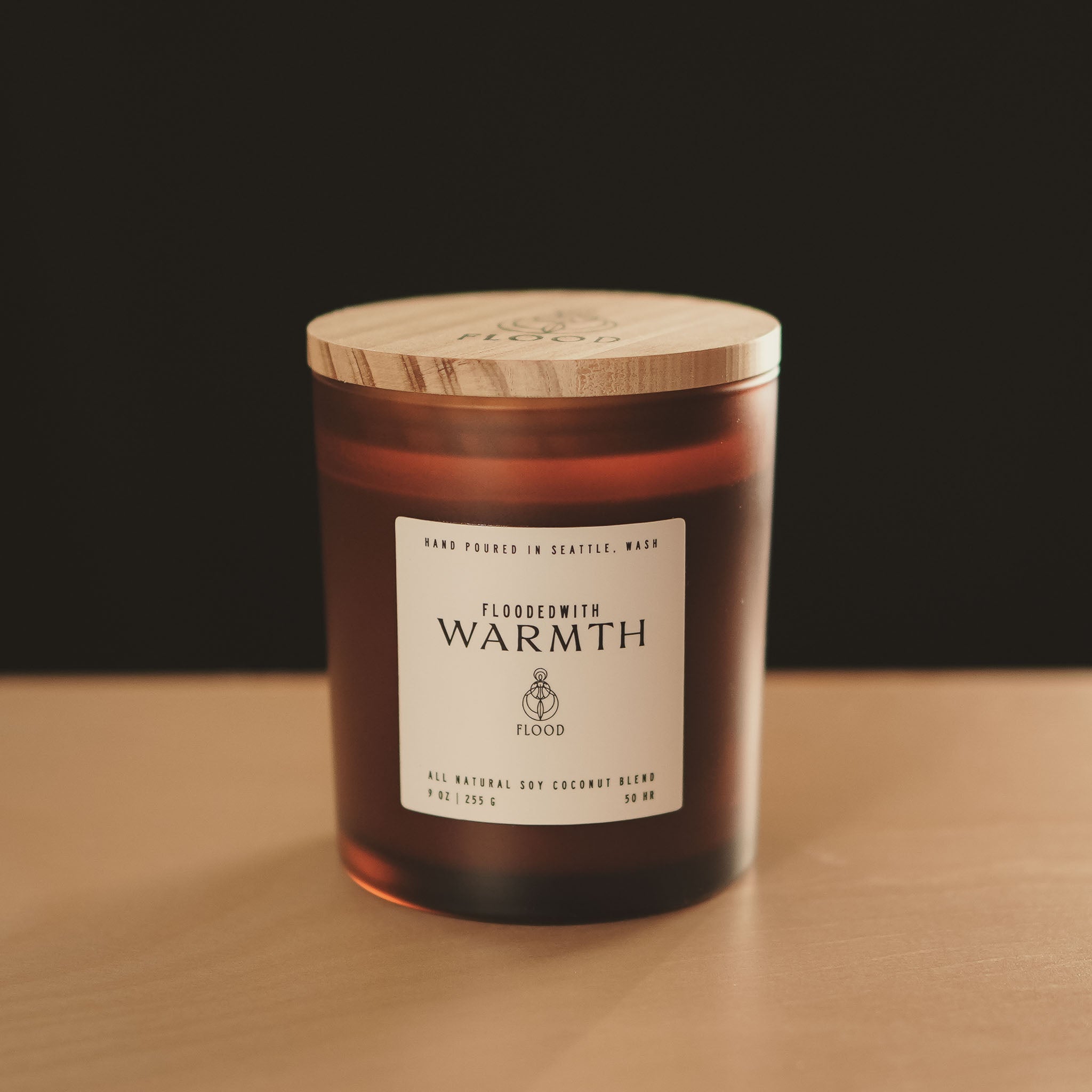 FloodedWith Warmth candle