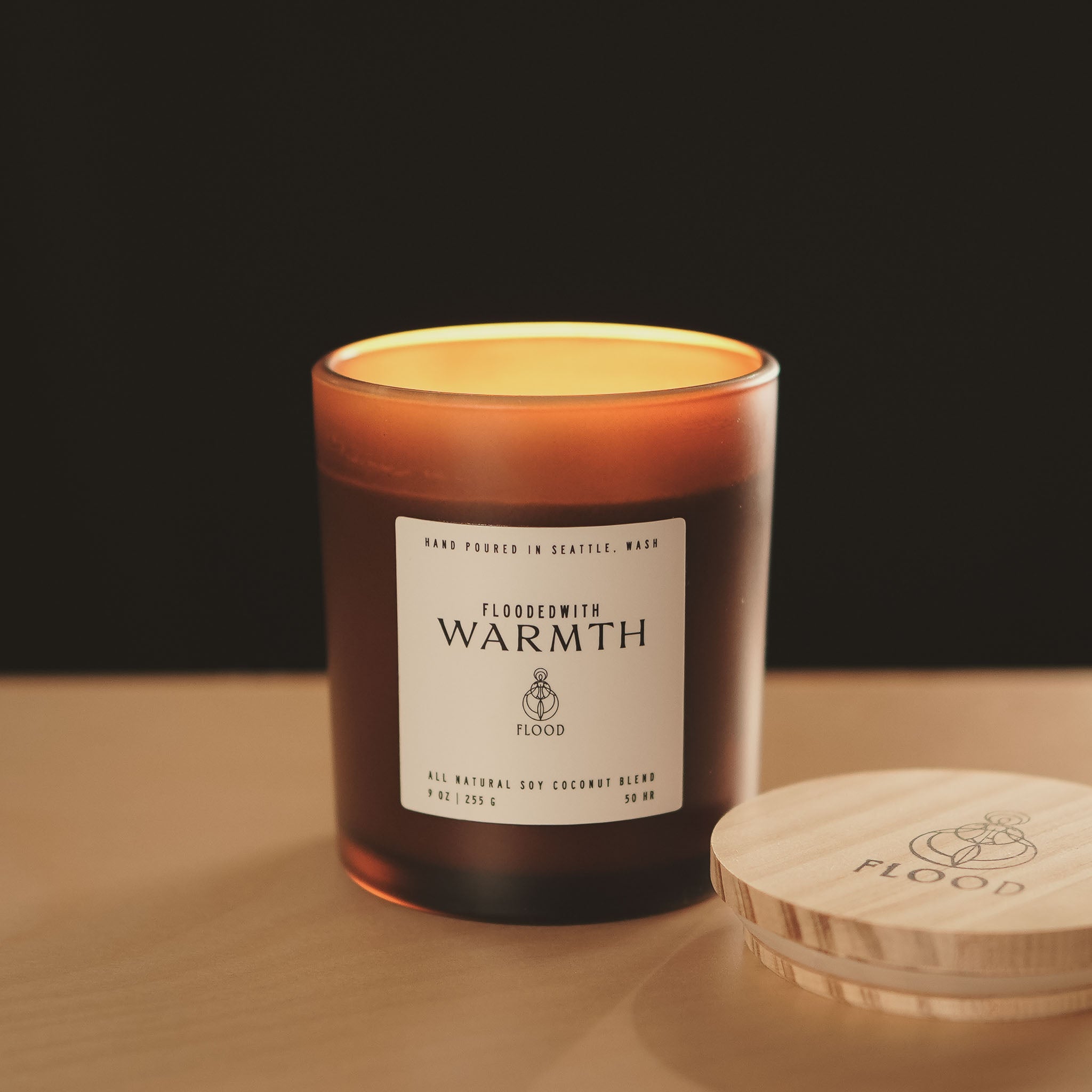 FloodedWith Warmth candle