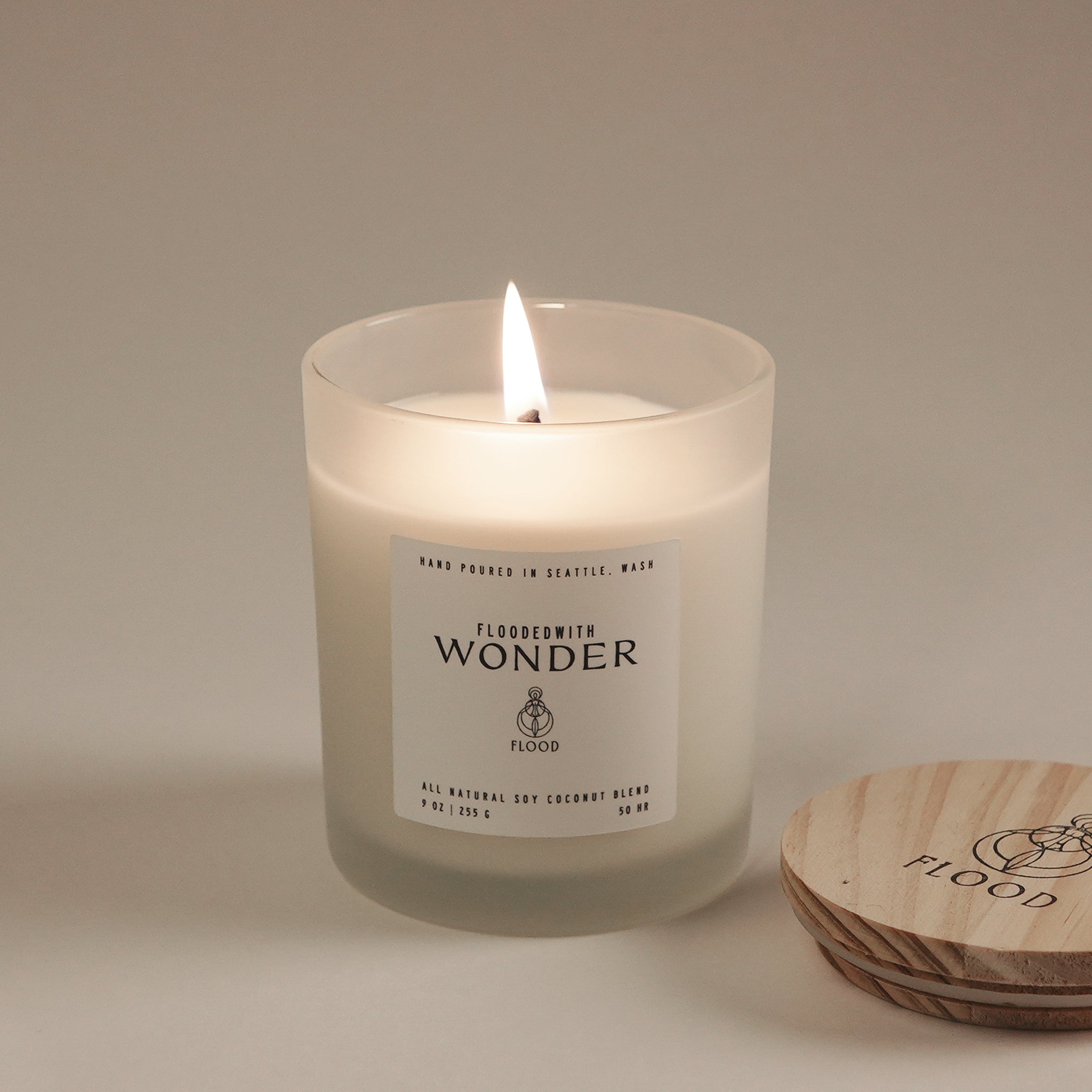FloodedWith Wonder candle