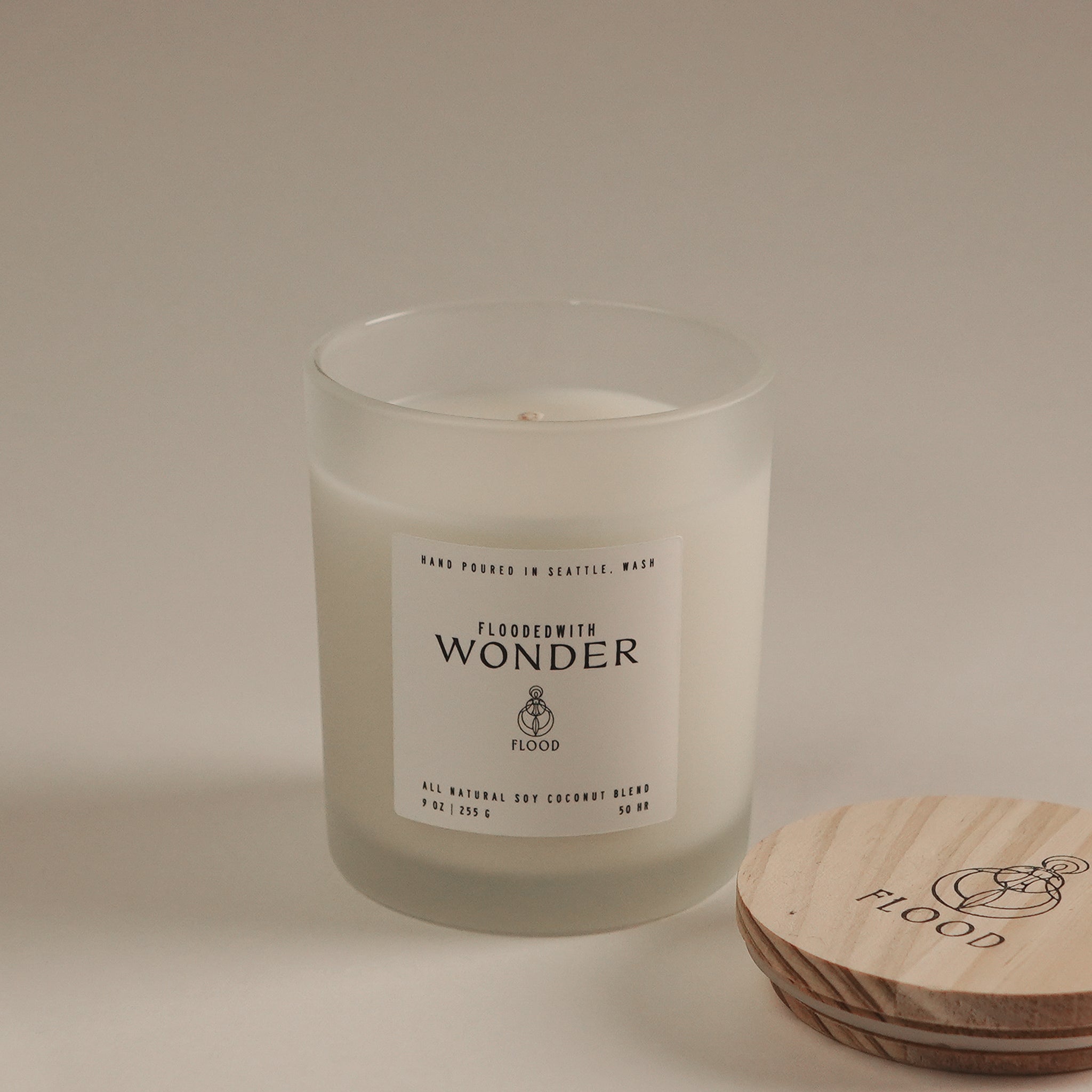 FloodedWith Wonder candle