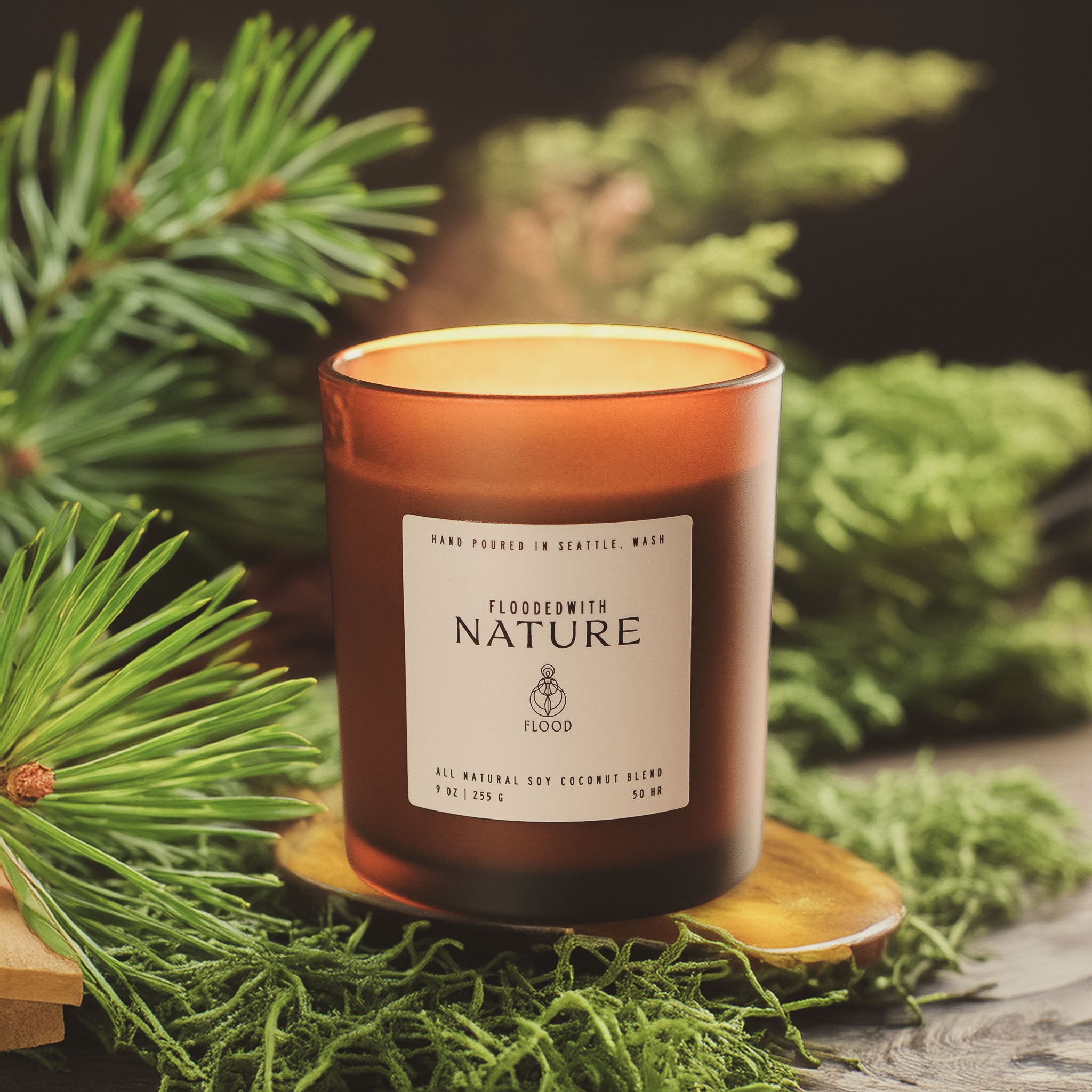 FloodedWith Nature candle