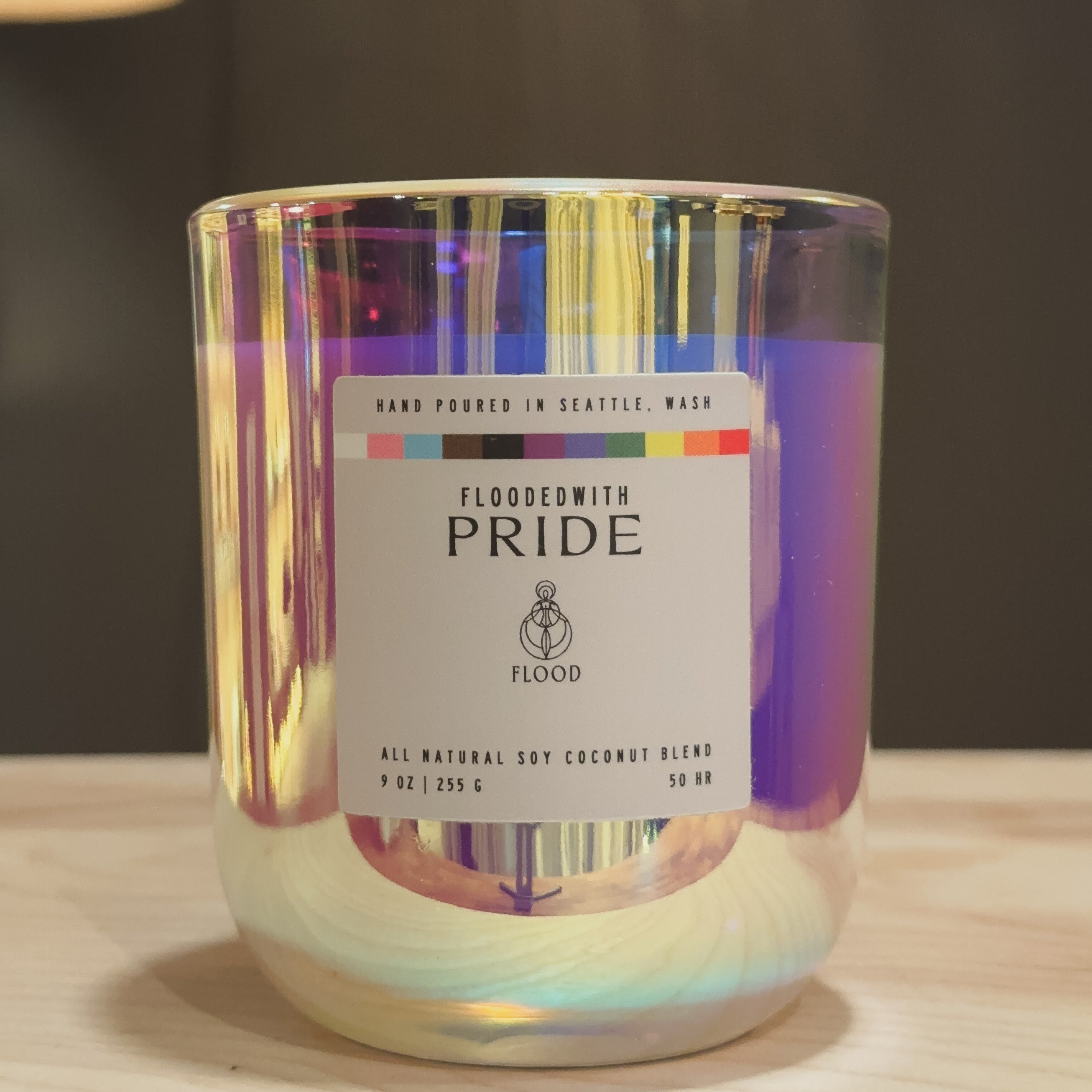 FloodedWith Pride candle