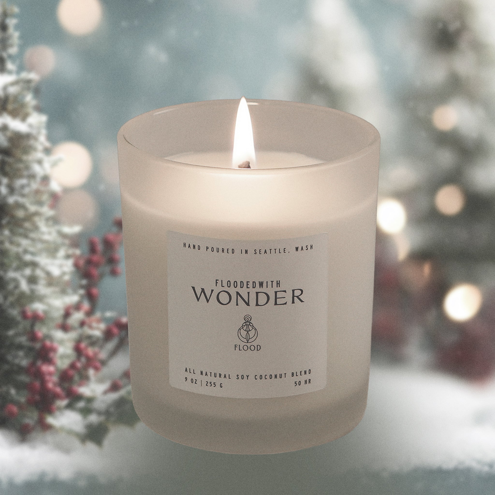 FloodedWith Wonder candle