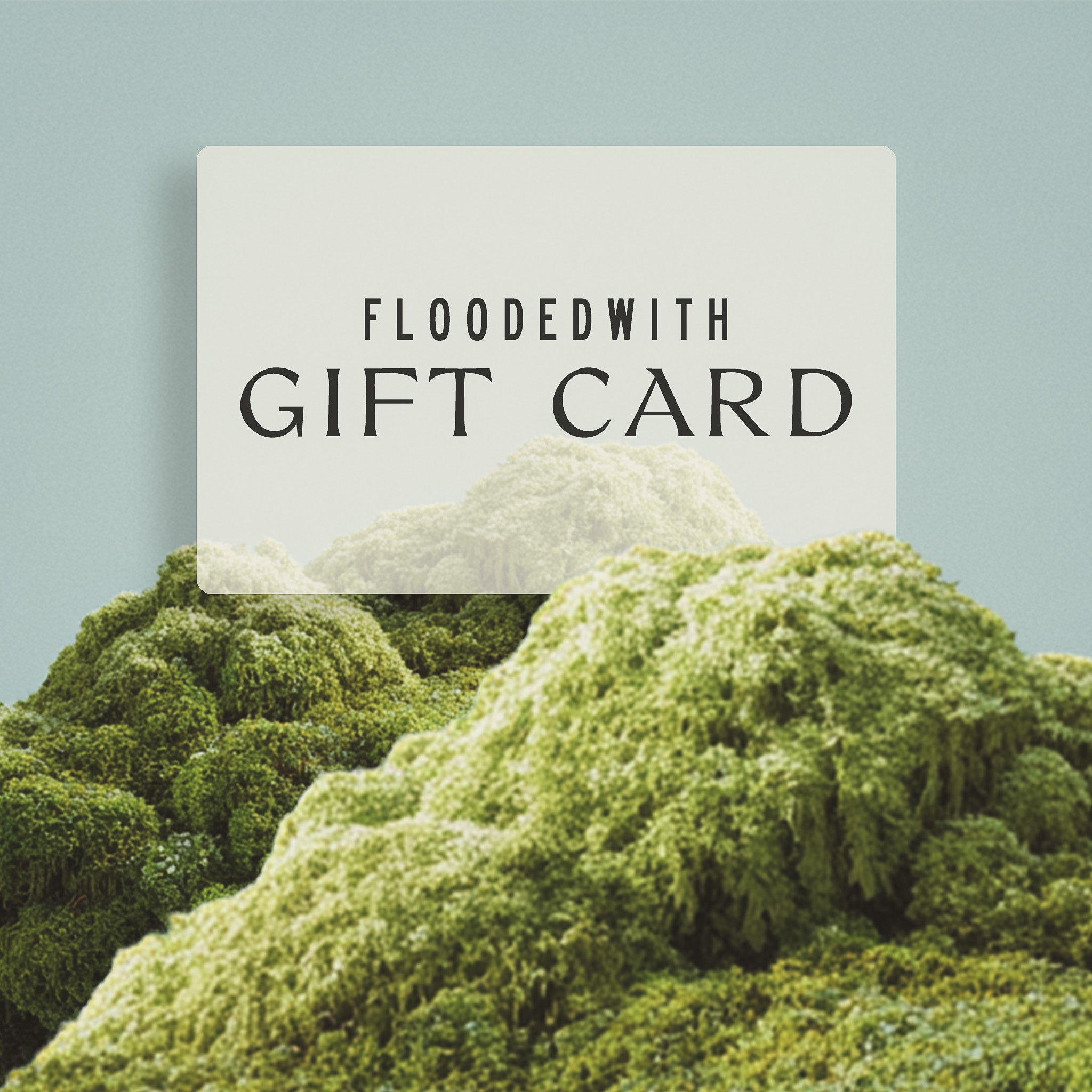 FloodedWith GIFT CARD